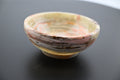 Polished Onyx Dish – Natural Multicolored Stone