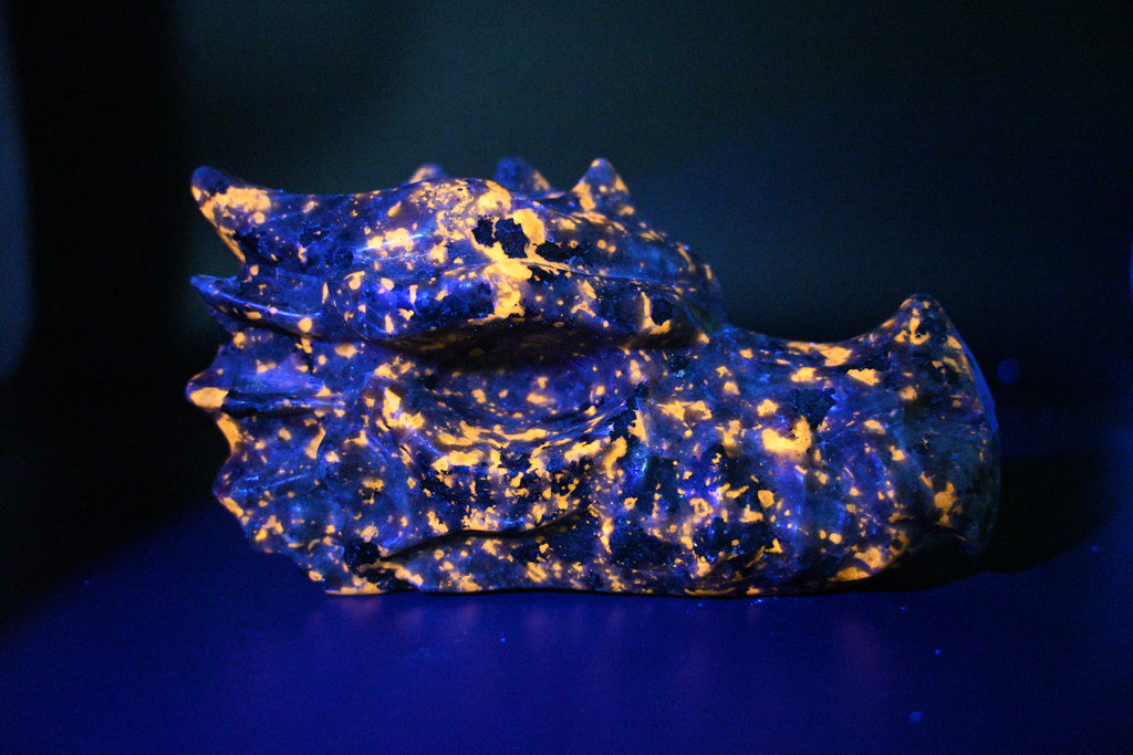 Yooperlite Dragon Sculpture