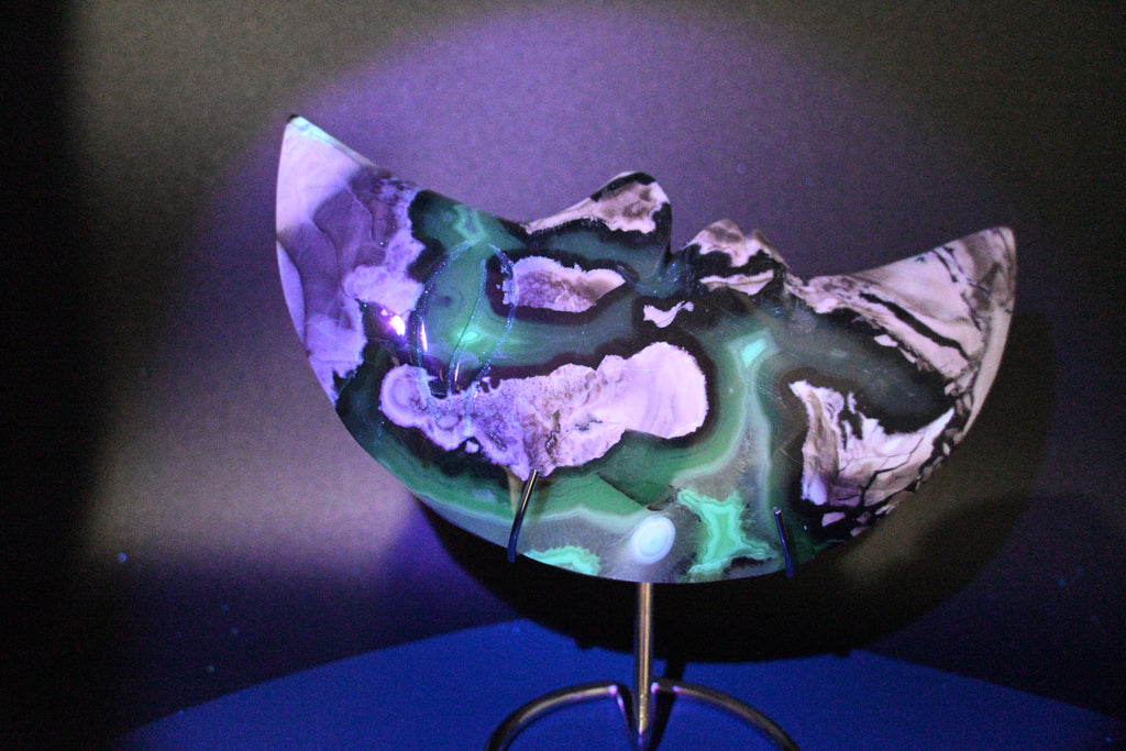 Volcano Agate Moon