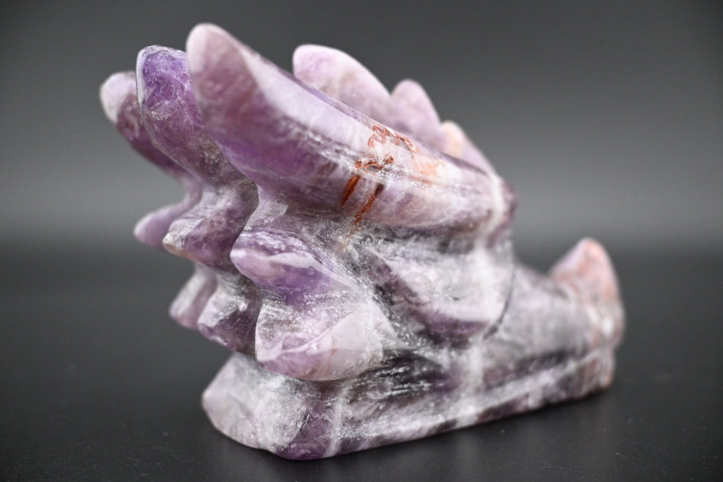 Amethyst Dragon Head