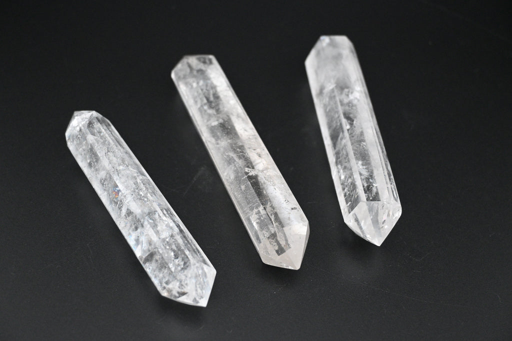 Double‑Terminated Quartz Wand