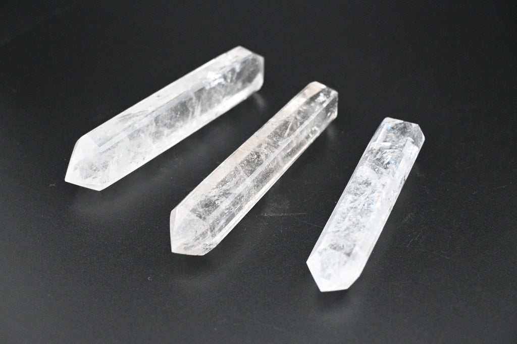 Double‑Terminated Quartz Wand
