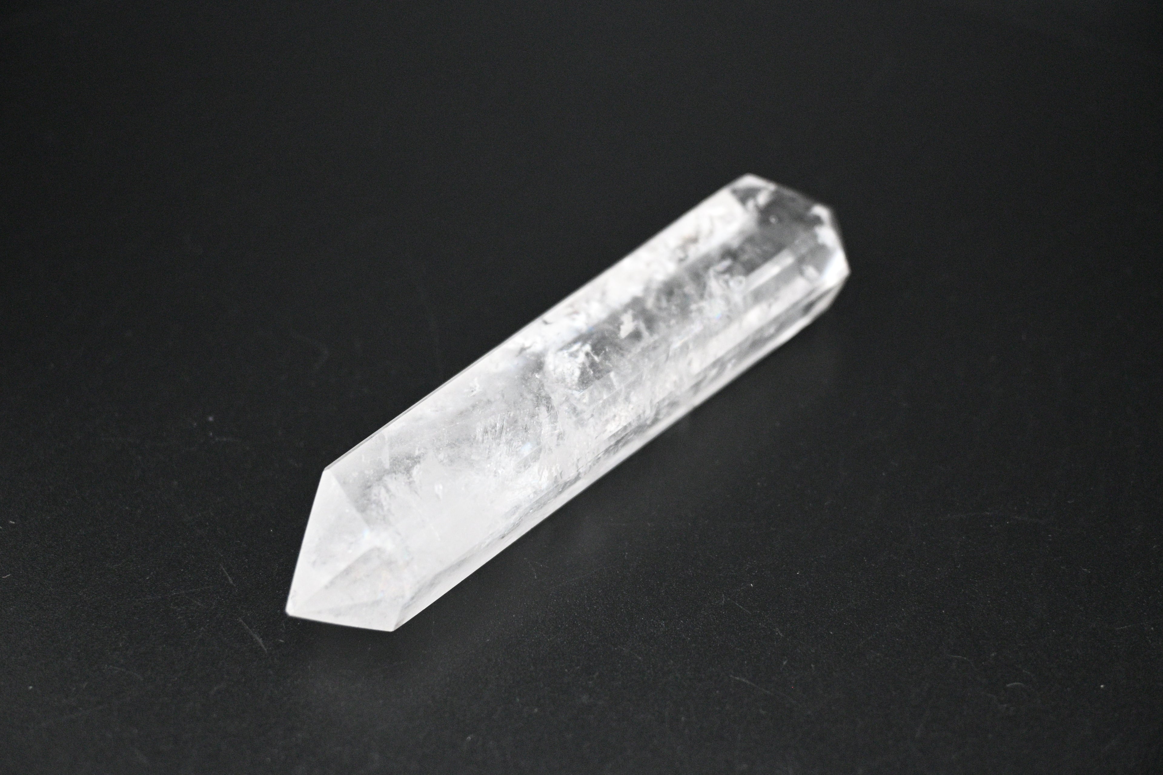 Double‑Terminated Quartz Wand