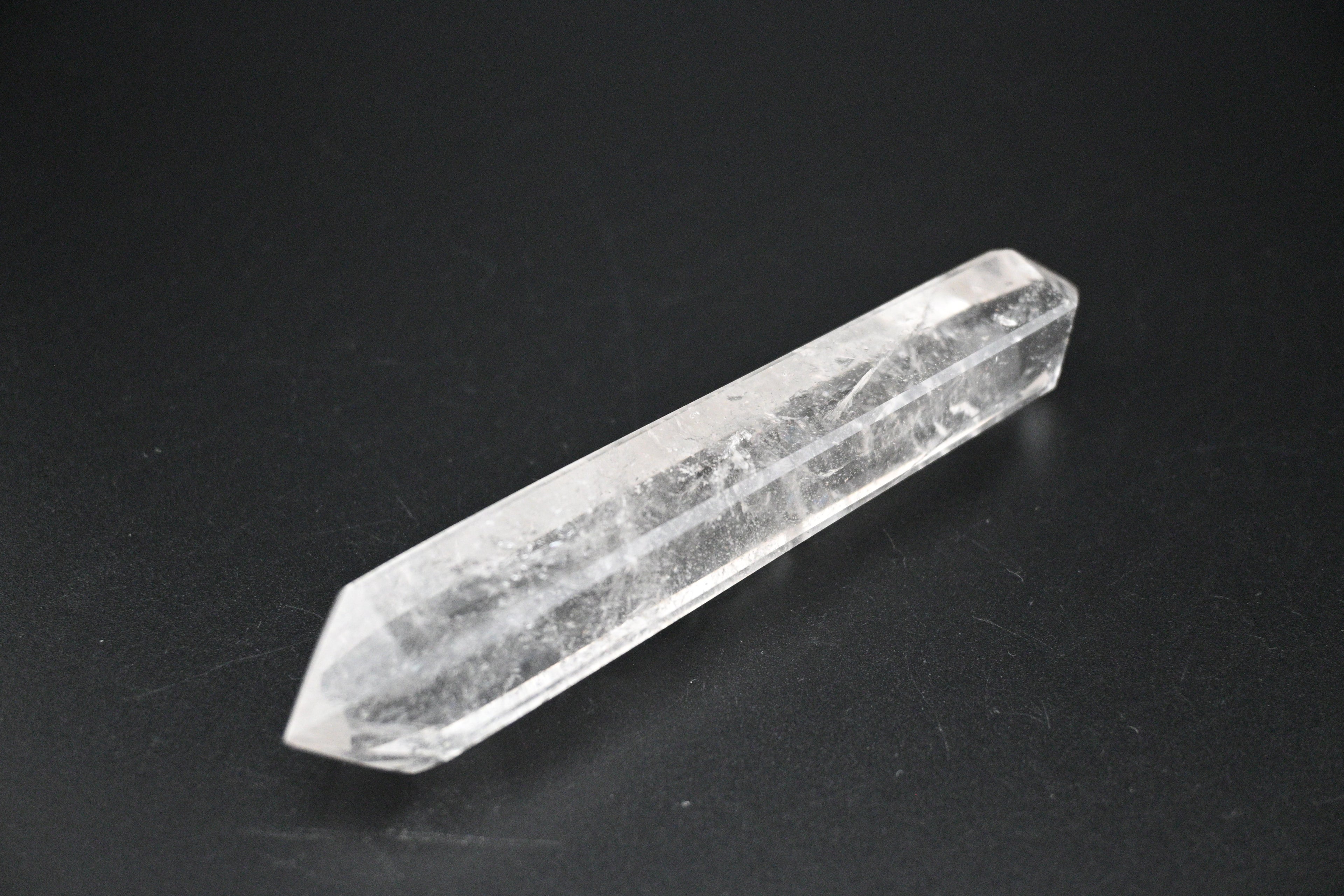 Double‑Terminated Quartz Wand