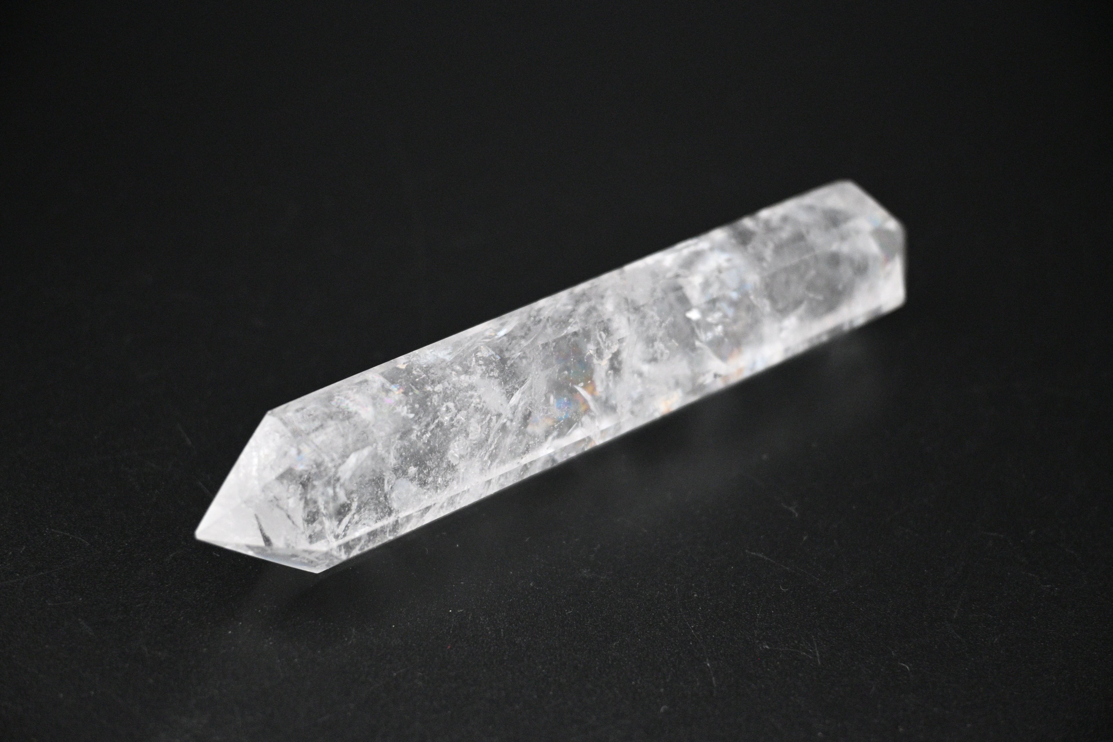 Double‑Terminated Quartz Wand