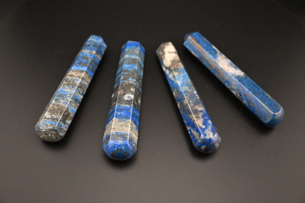 Lapis Lazuli Wand - UV Reactive