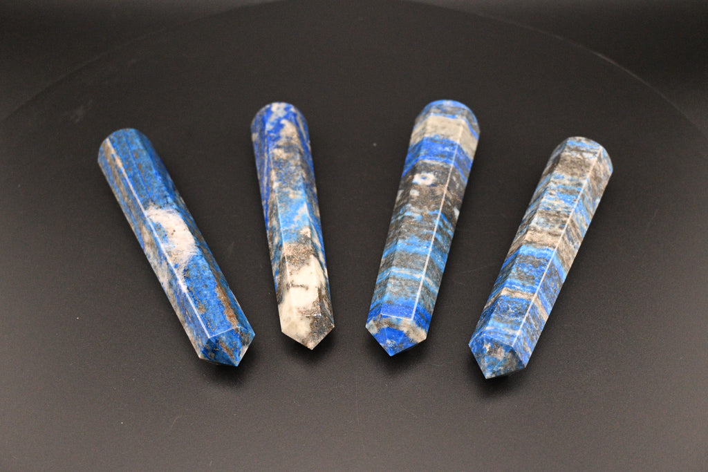 Lapis Lazuli Wand - UV Reactive