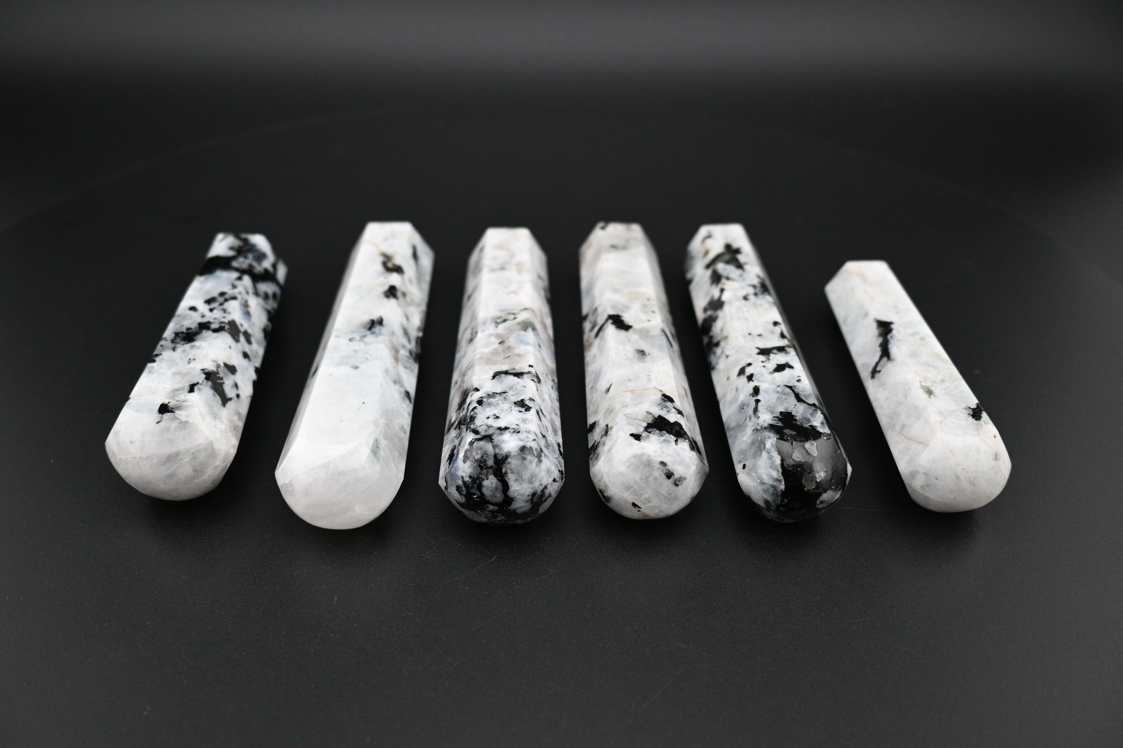 Rainbow Moonstone Wand