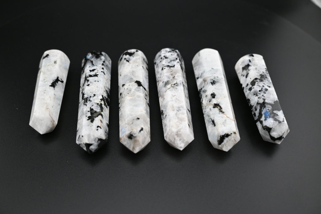 Rainbow Moonstone Wand