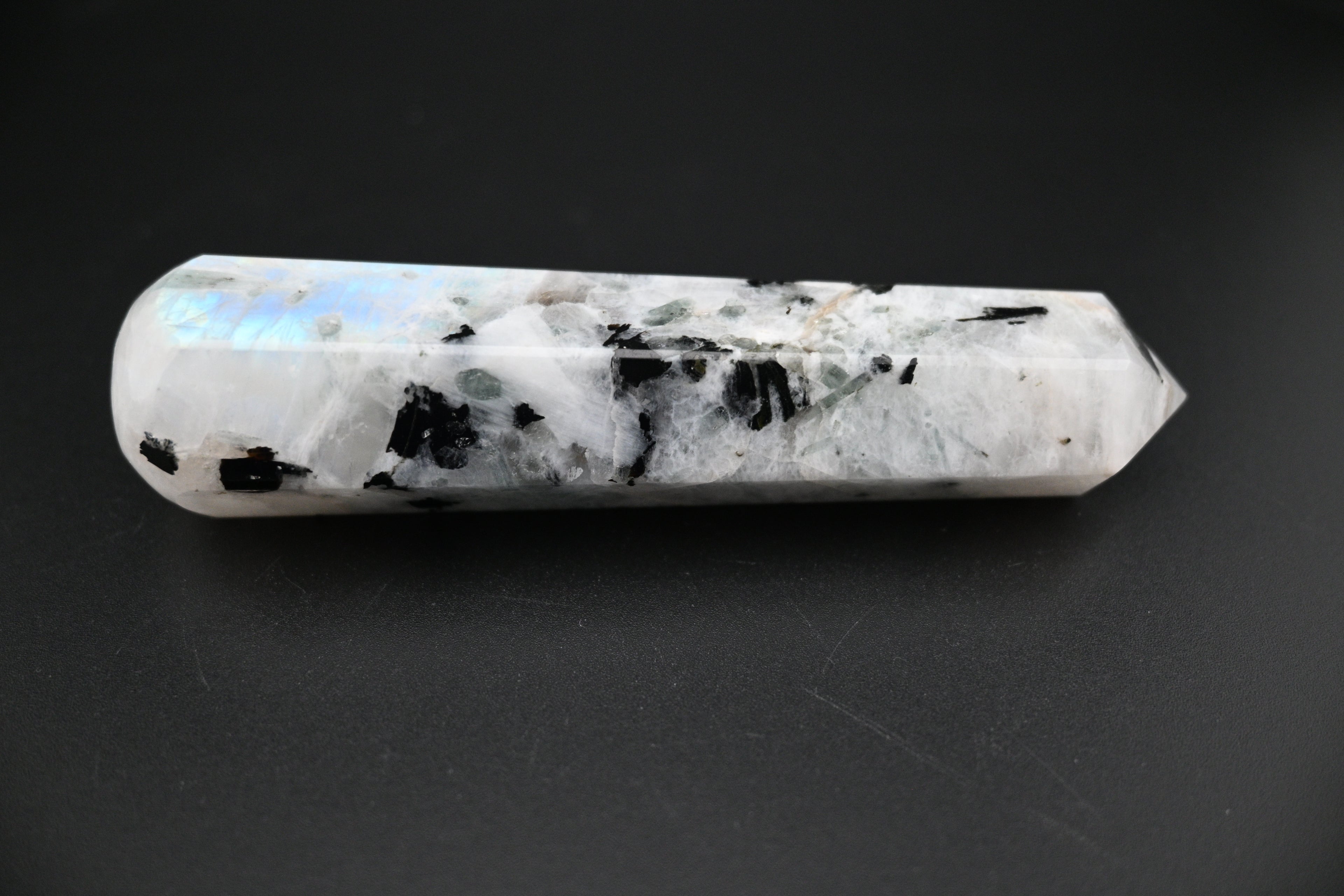 Rainbow Moonstone Wand
