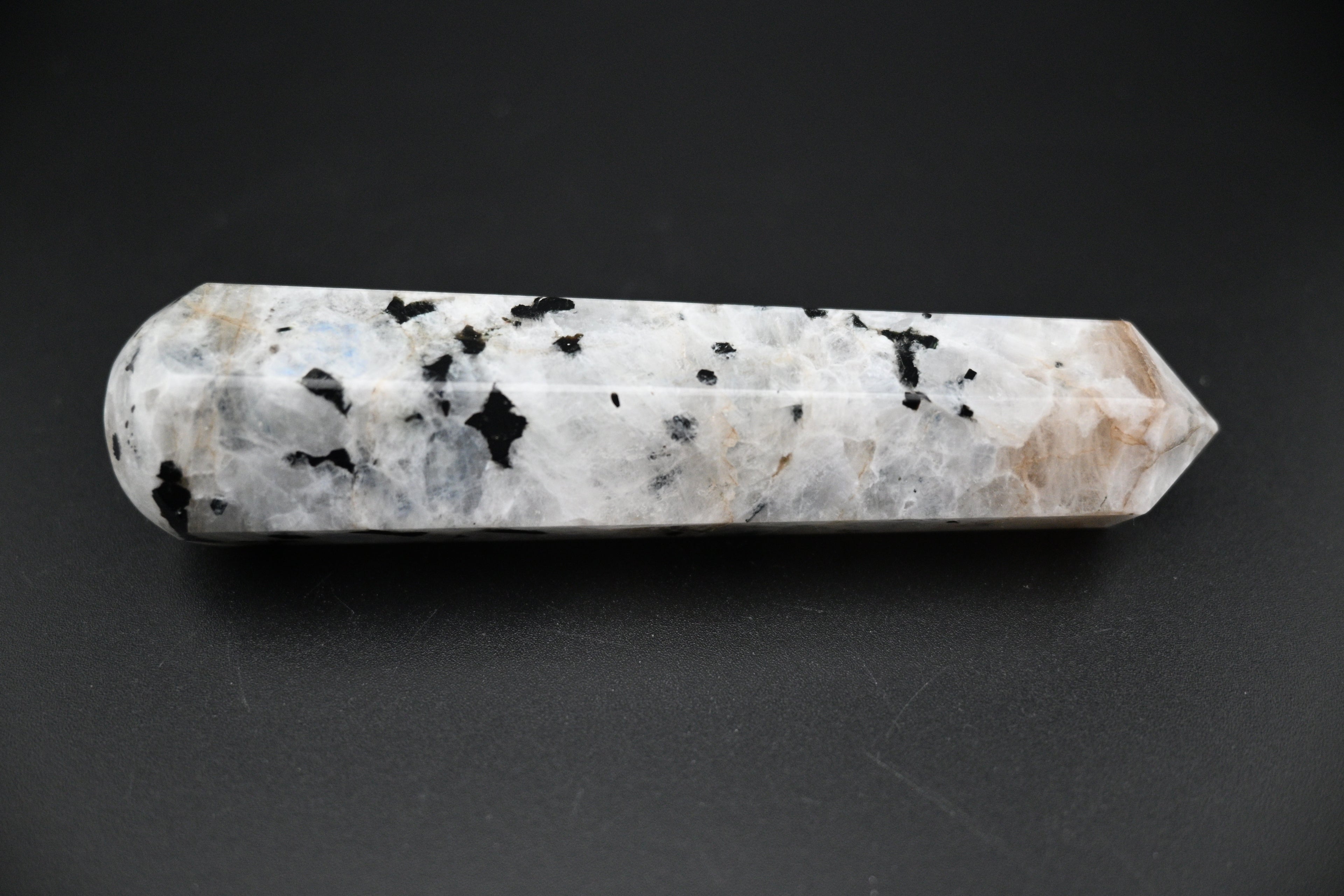 Rainbow Moonstone Wand
