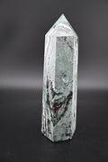 Green Zebra Jasper Tower