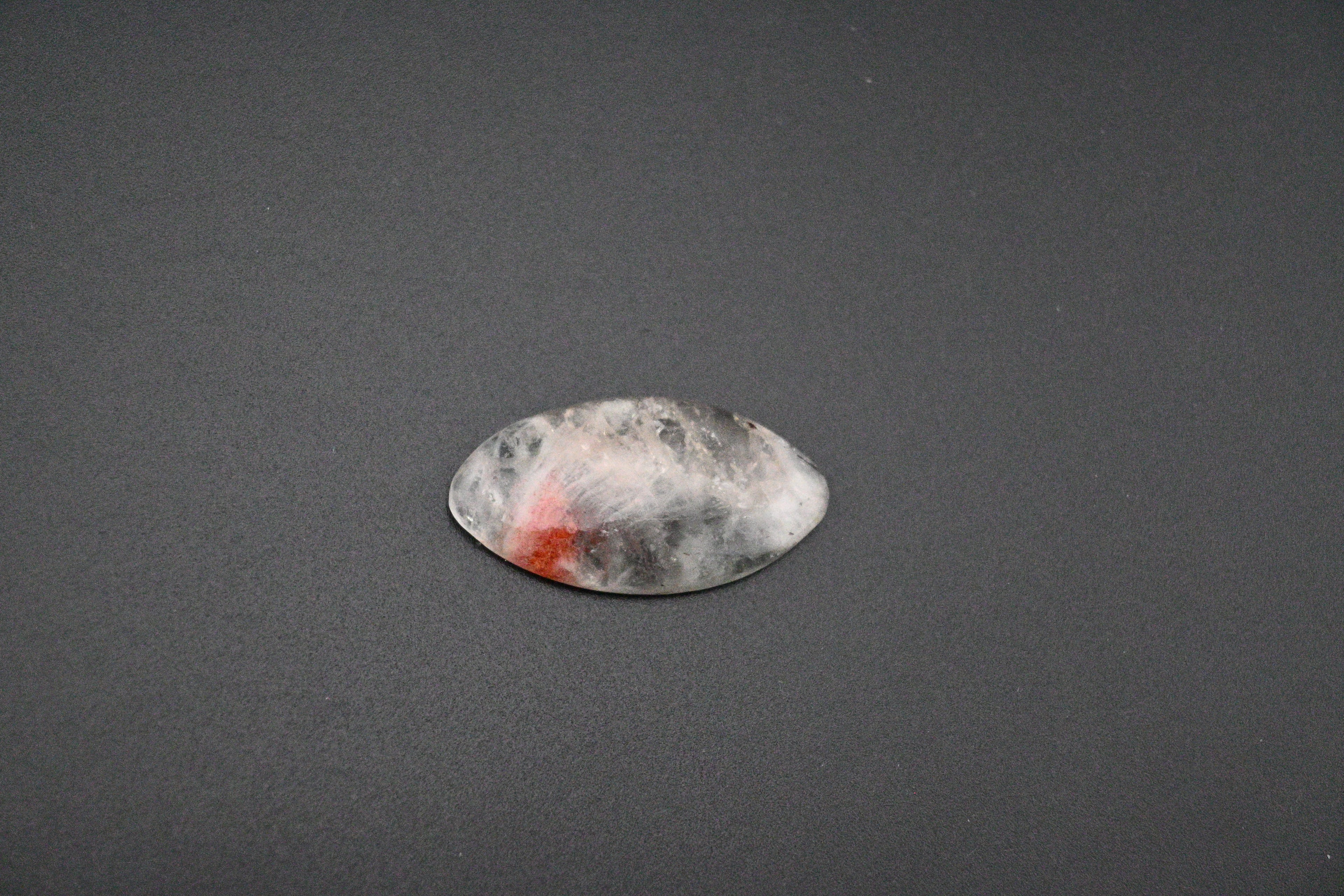 Aquamarine and Sunstone Cabochon