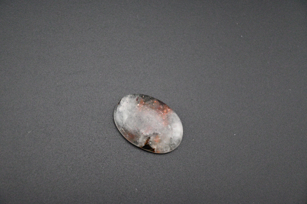 Aquamarine and Sunstone Cabochon