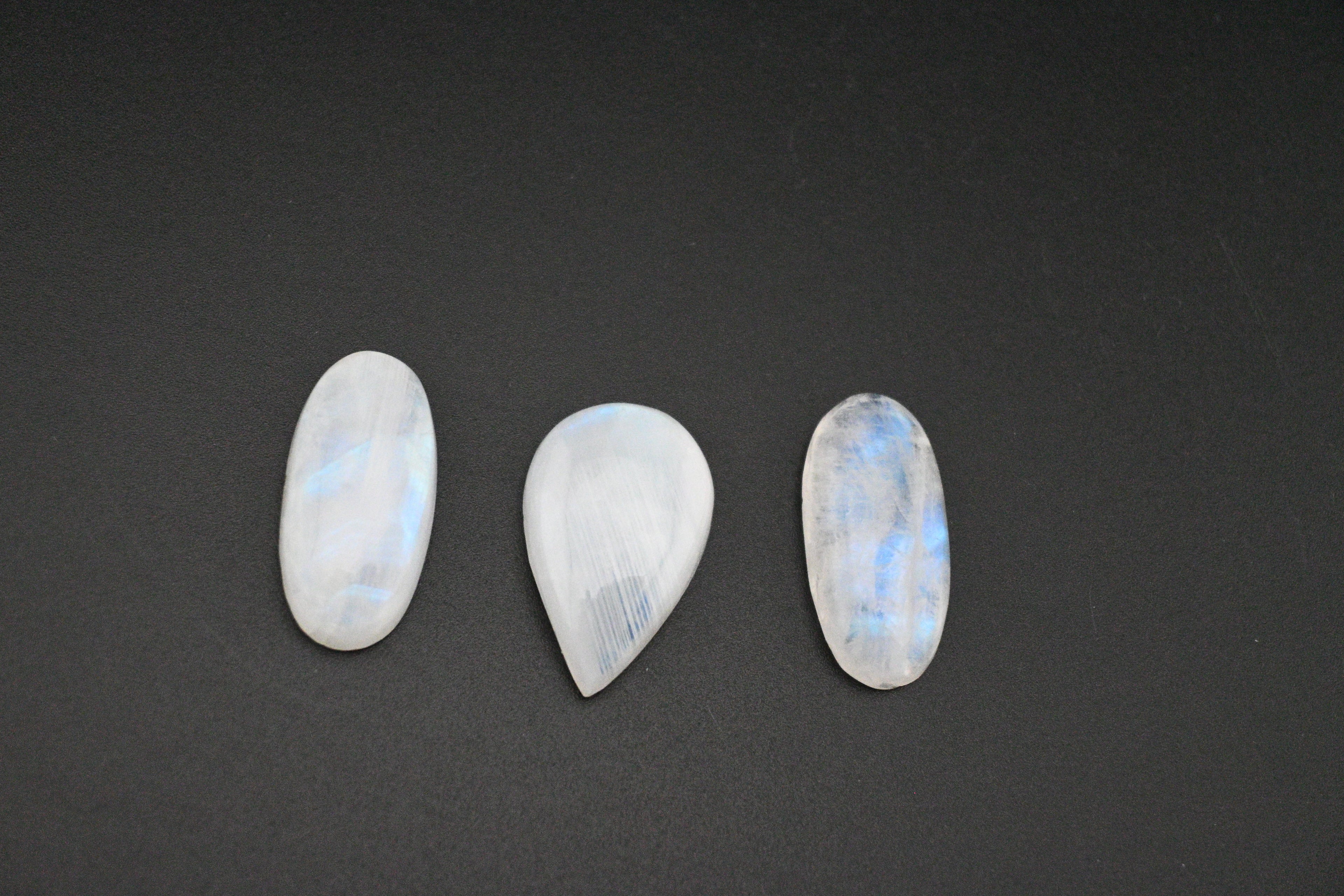 Rainbow Moonstone Cabochon