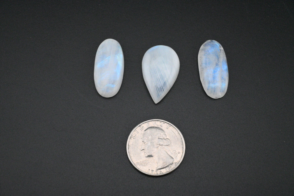 Rainbow Moonstone Cabochon