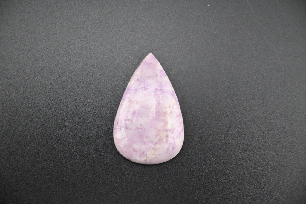 Lavender Jade Cabochons – Polished Natural Stone from Turkey