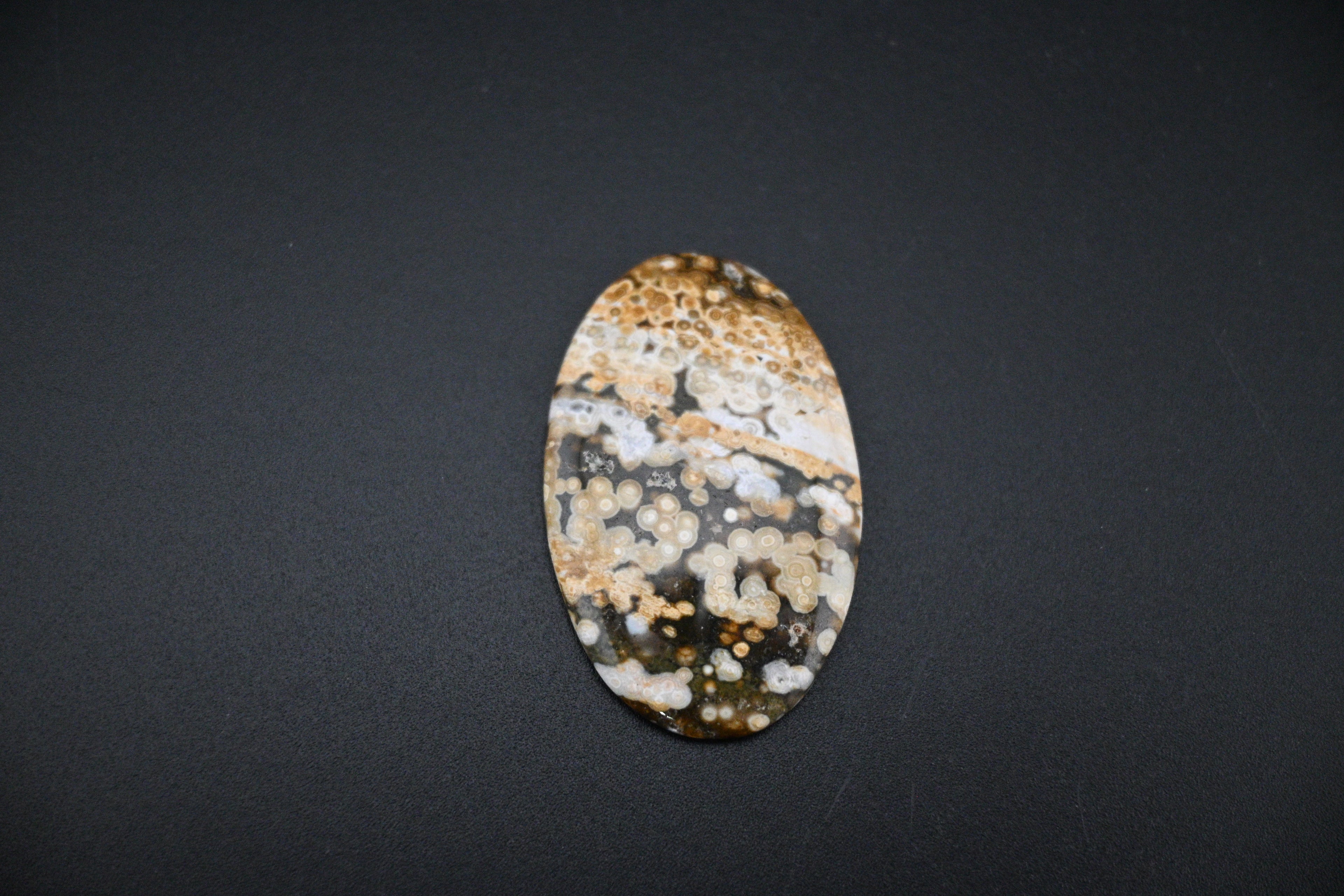 Orbicular Jasper Cabochons from Madagascar