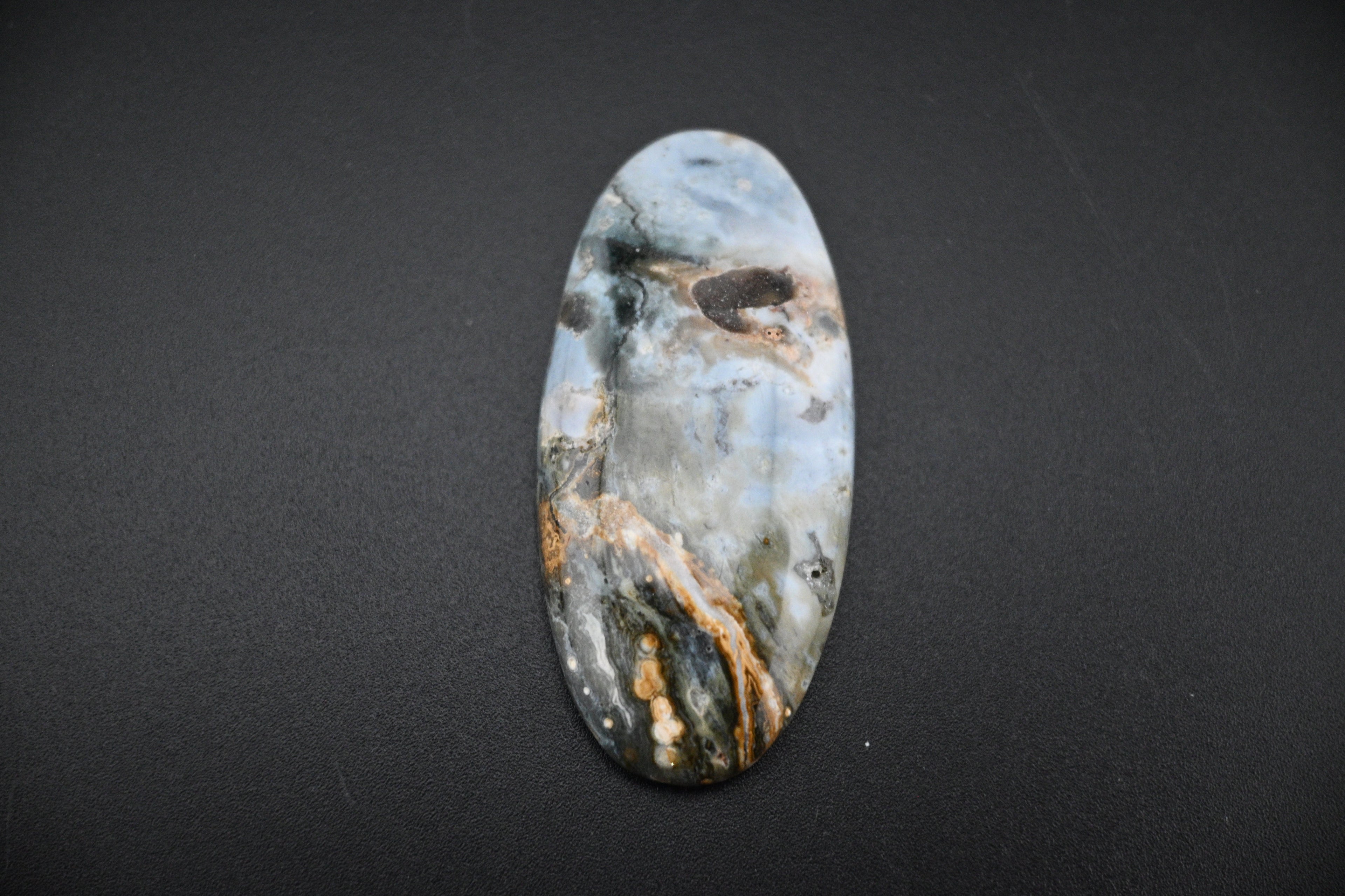 Orbicular Jasper Cabochons from Madagascar