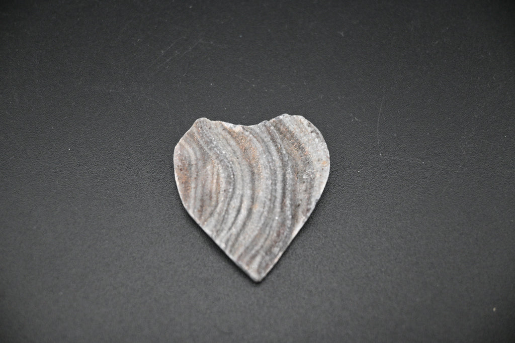 Agate Rosette Heart