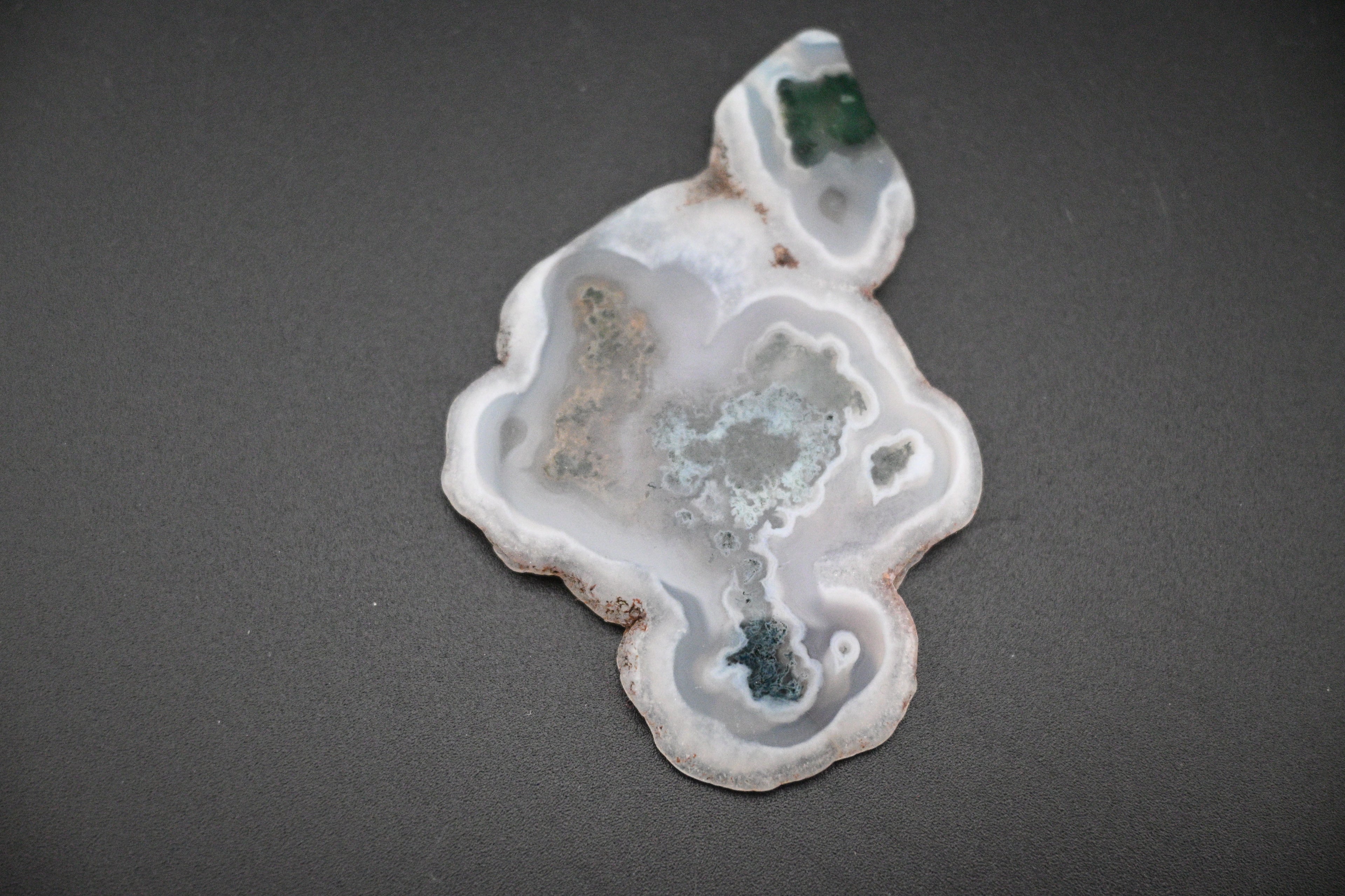 Solar Moss Agate Cabochon - Set of 3