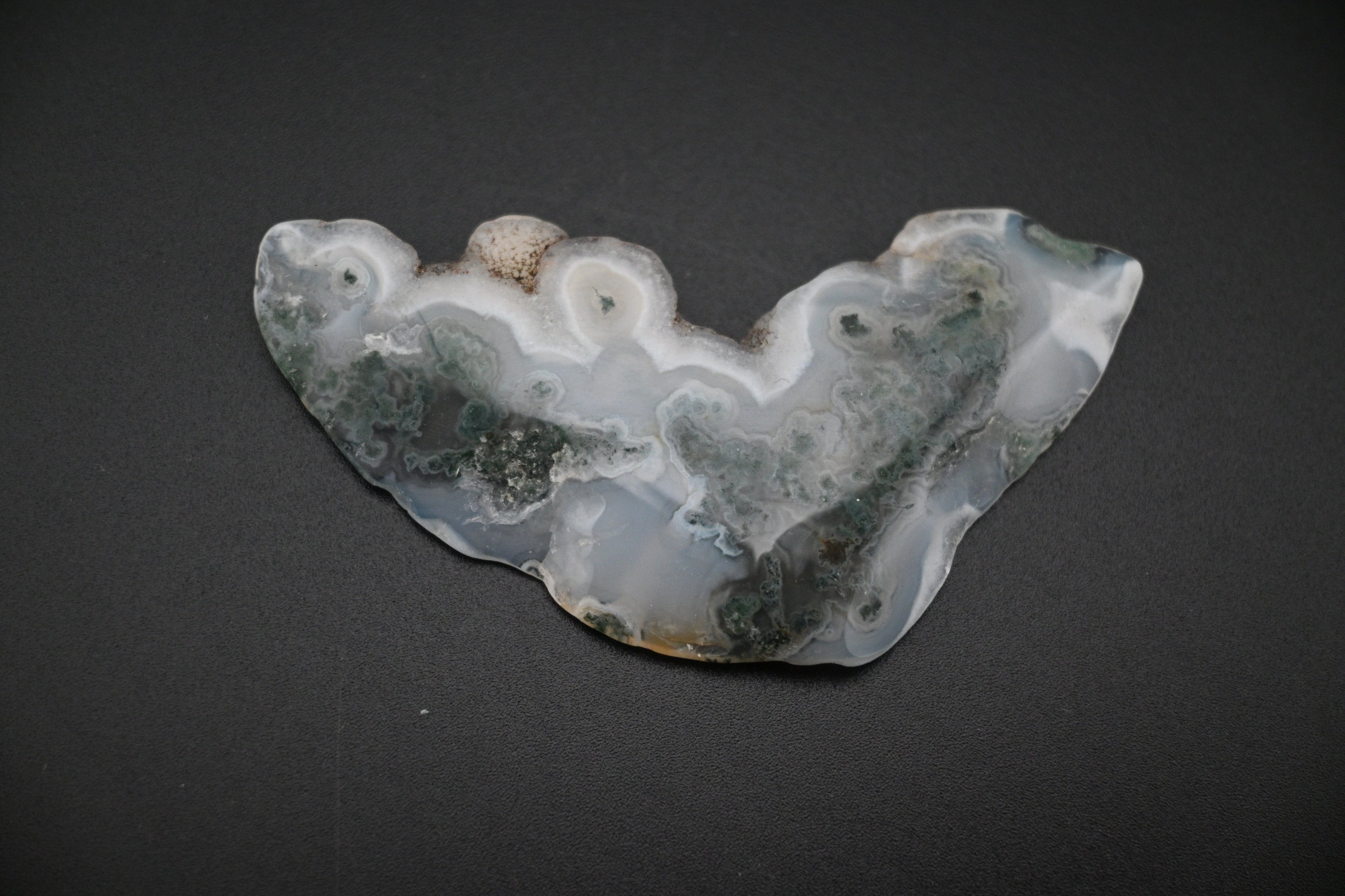 Solar Moss Agate Cabochon - Set of 3