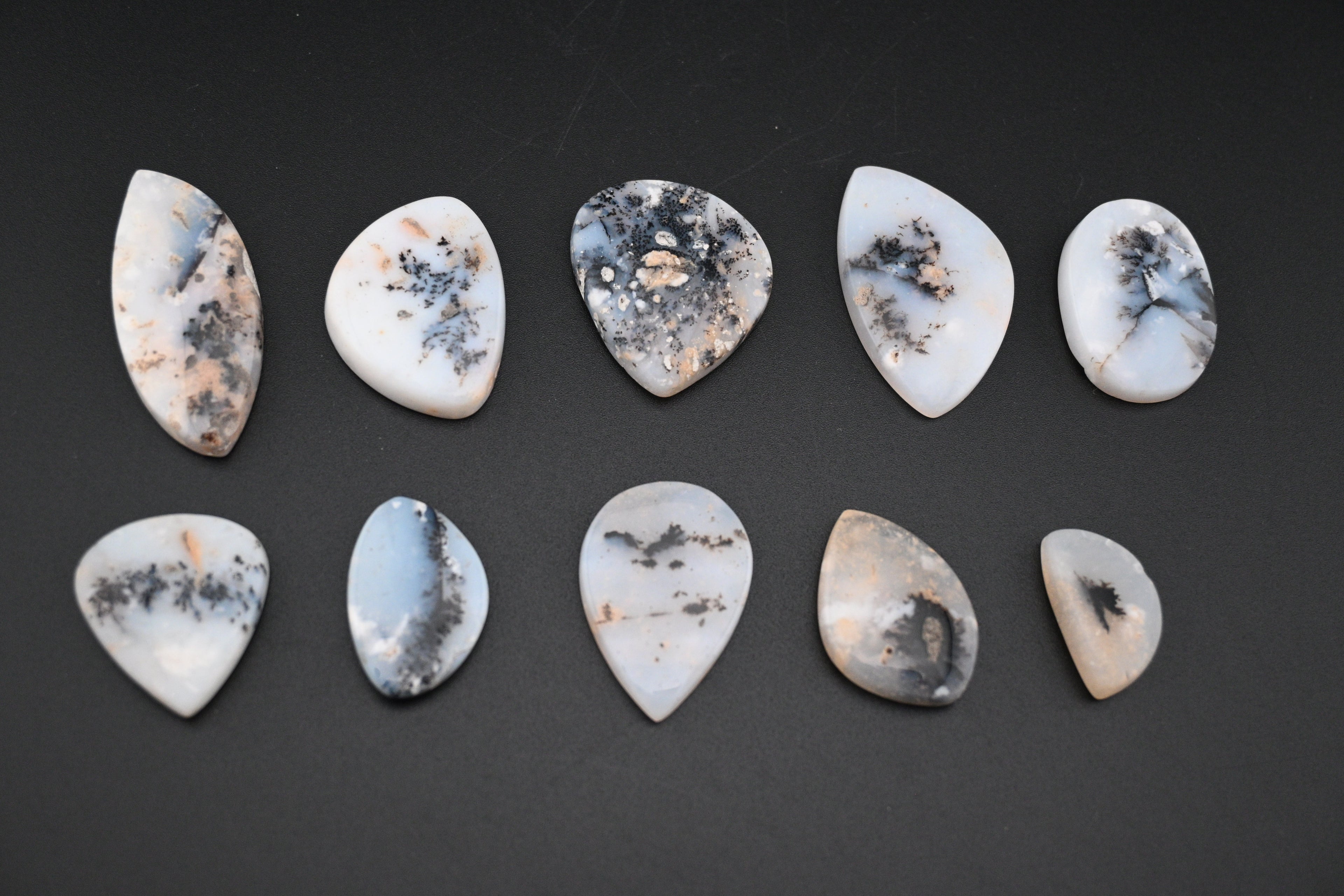 Dendritic Opal Cabochon