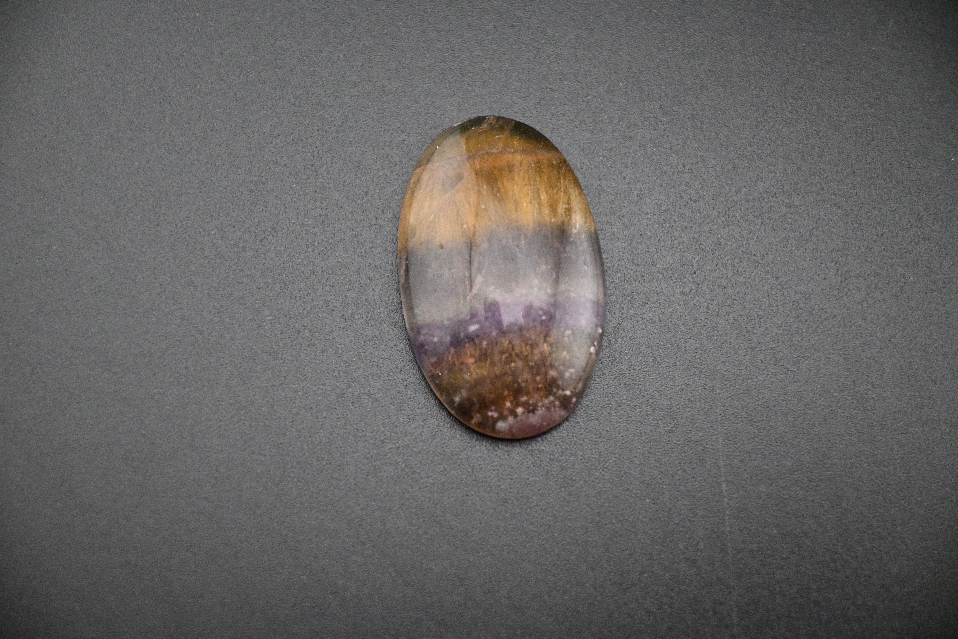 Phantom Fluorite Cabochon