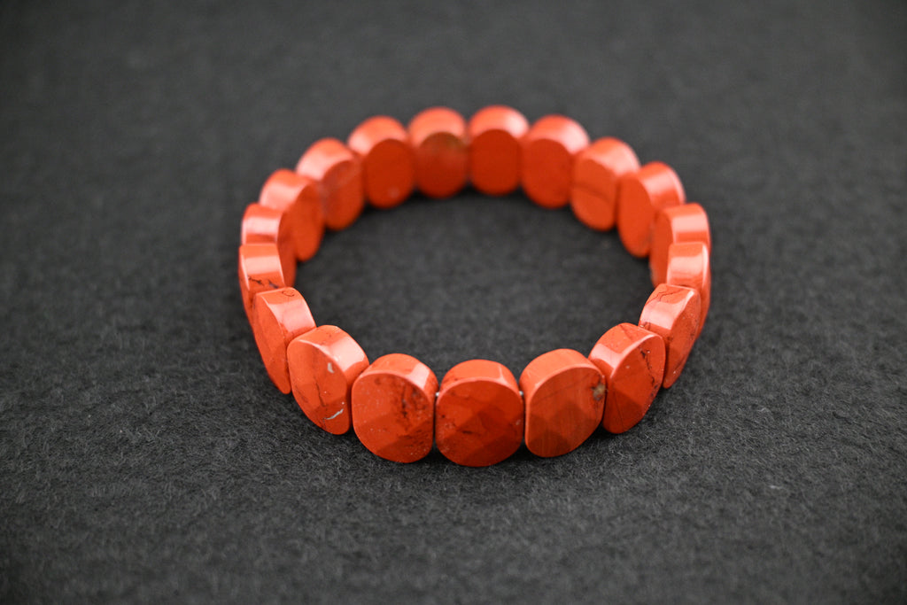 Red Jasper Stretch Bracelet