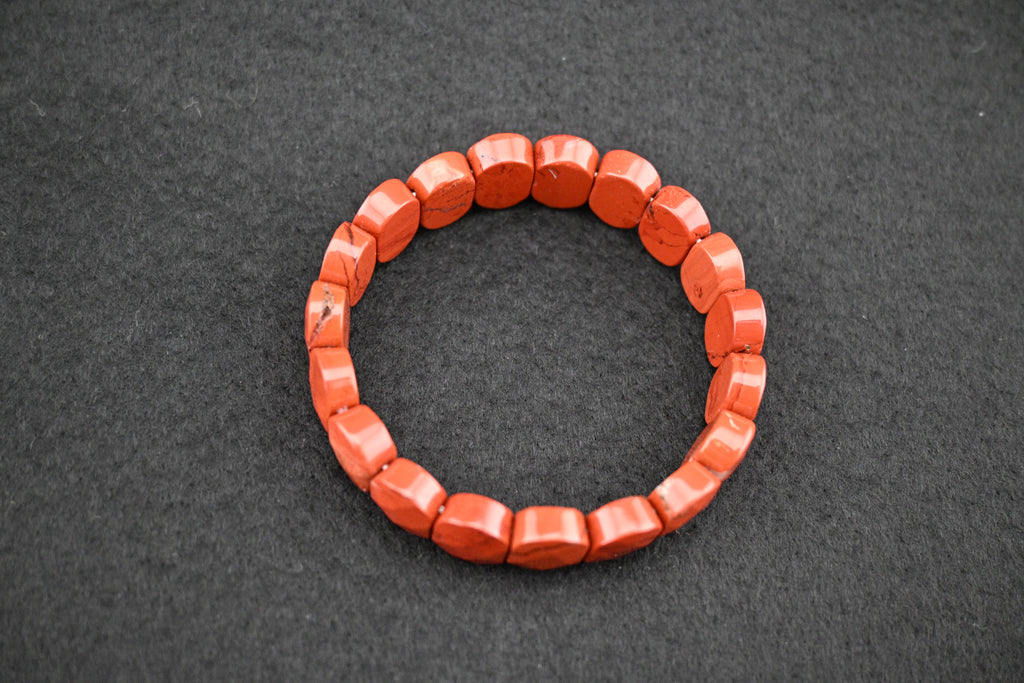 Red Jasper Stretch Bracelet