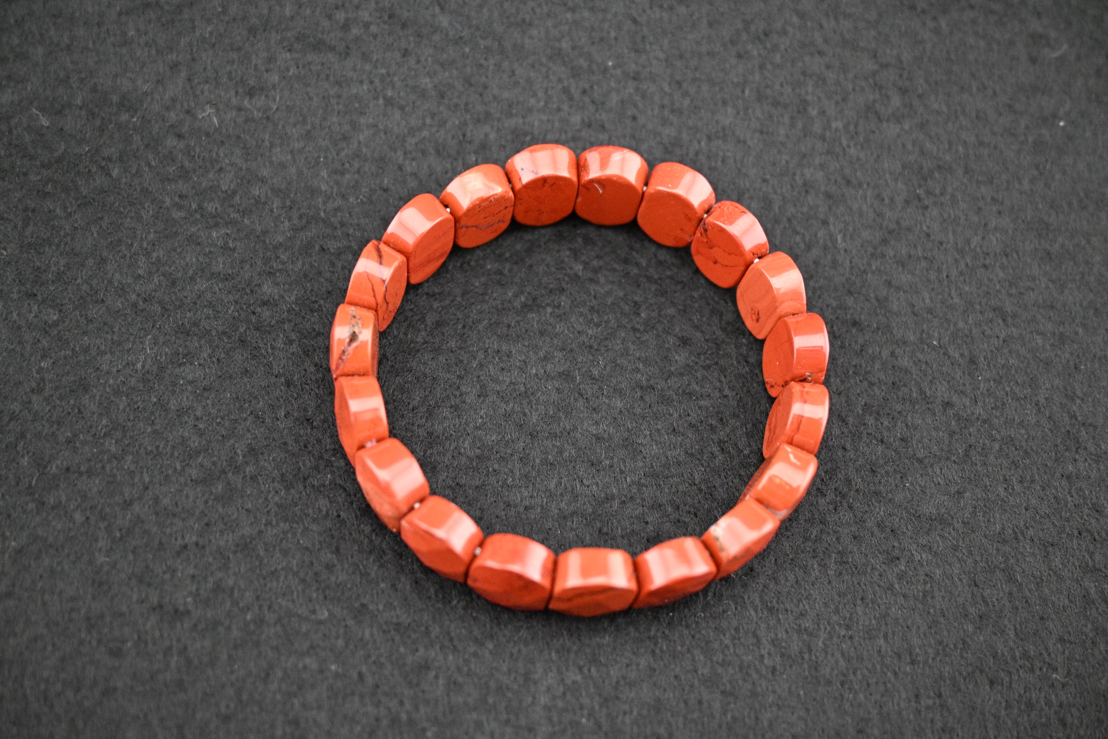 Red Jasper Stretch Bracelet