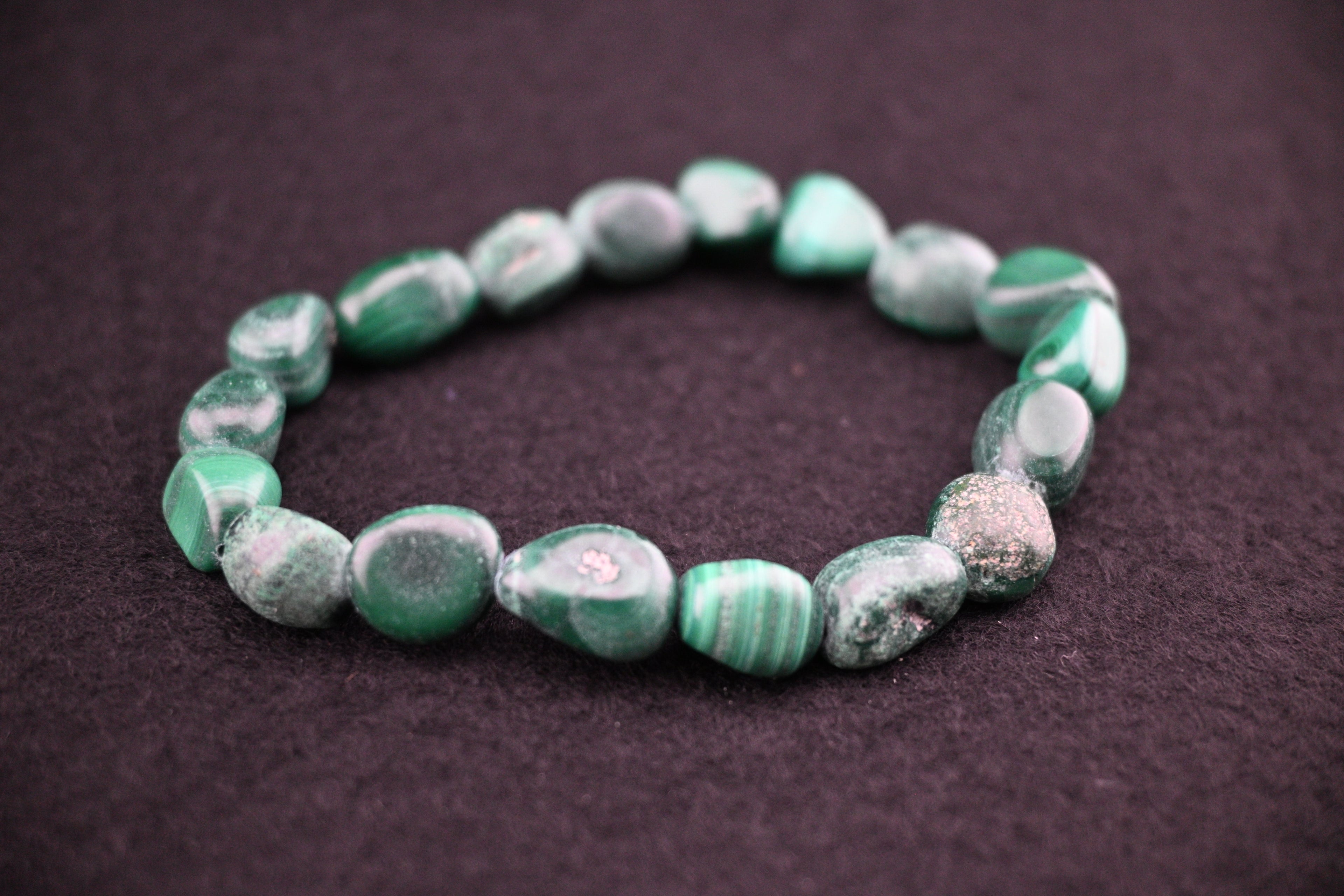 Malachite Stretch Bracelet