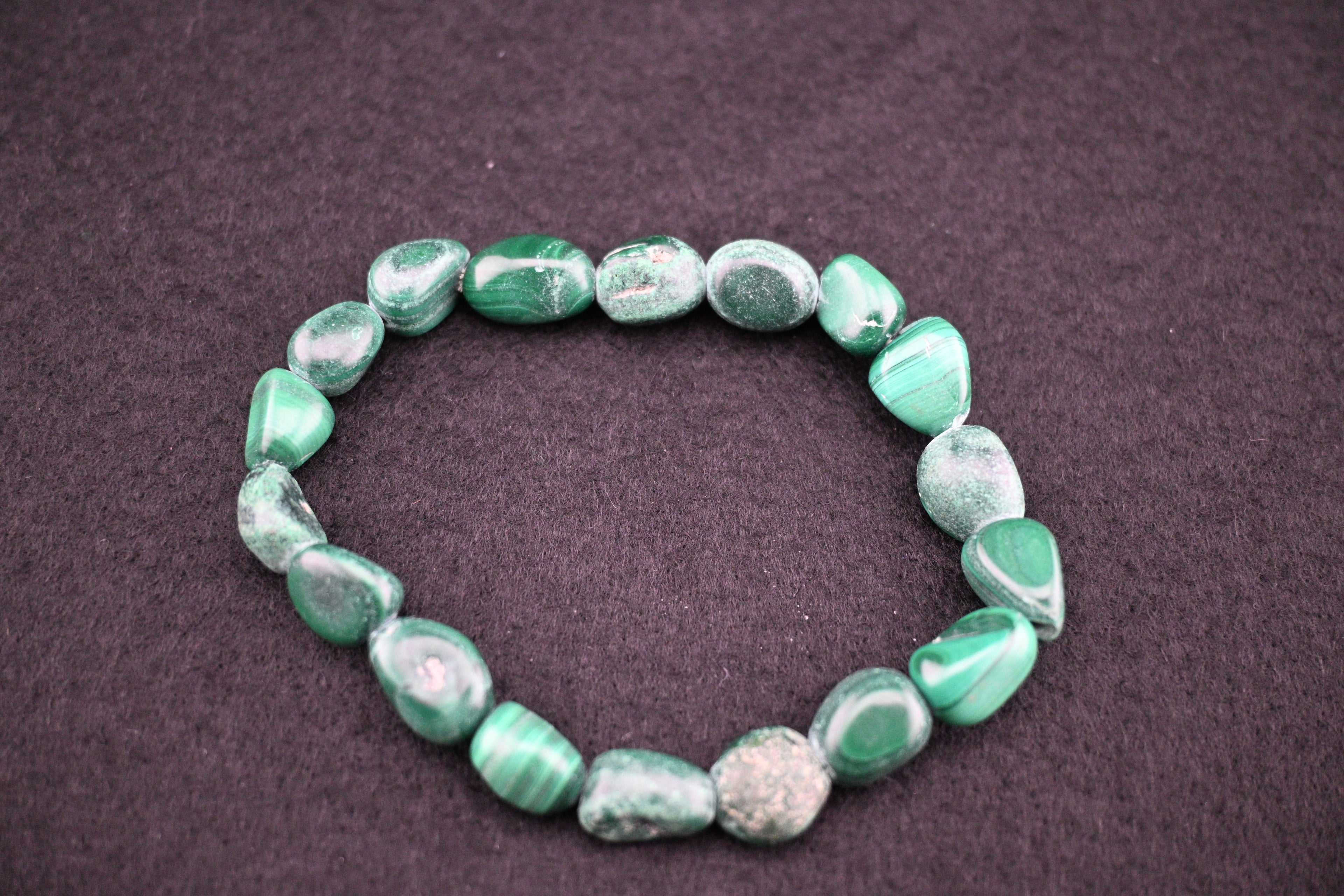 Malachite Stretch Bracelet