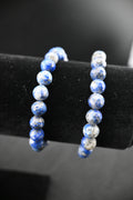 Lapis Lazuli Facet Bead Bracelet