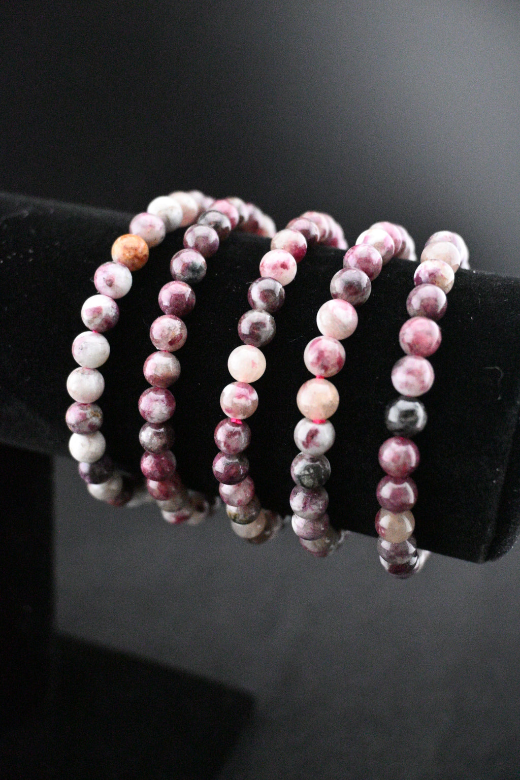 6mm Pink Tourmaline Bracelet