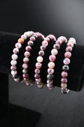 6mm Pink Tourmaline Bracelet