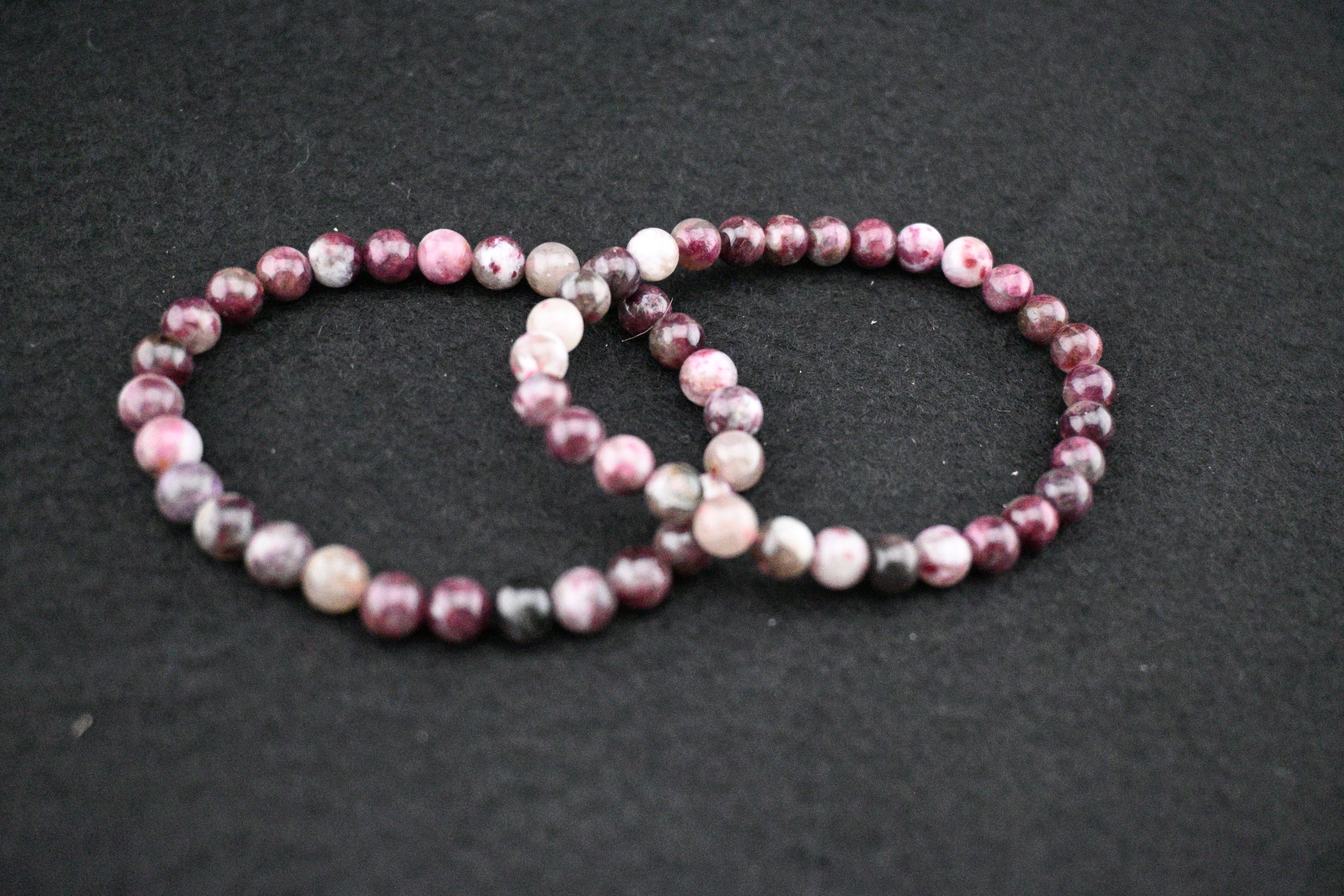 6mm Pink Tourmaline Bracelet