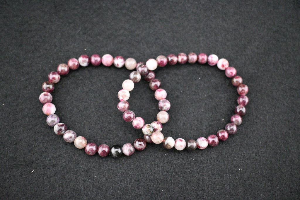 6mm Pink Tourmaline Bracelet