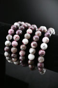 8mm Pink Tourmaline Bracelet