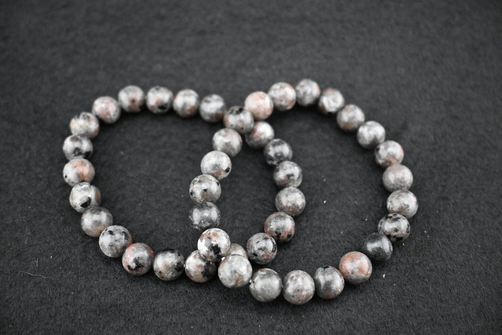 8mm Yooperlite Bracelets - UV Reactive
